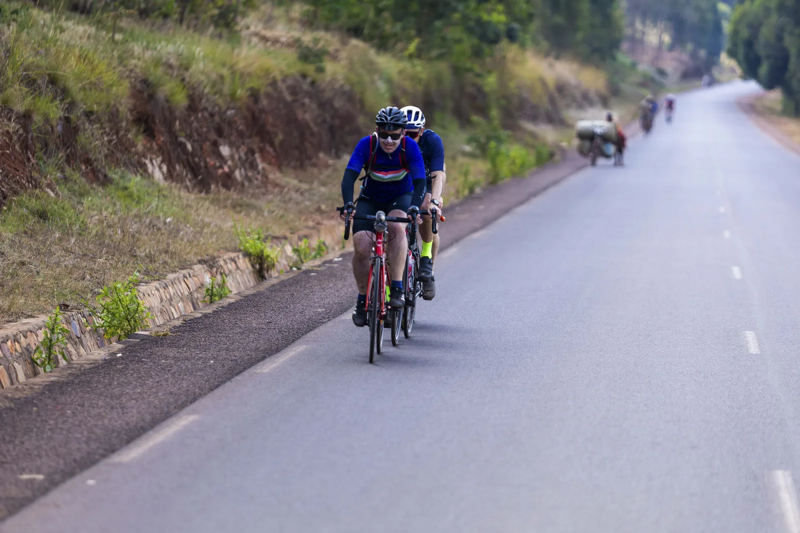 Paul leading.
